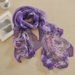Summer style Exquisite Pretty Long 100% Silk Scarf Series 1